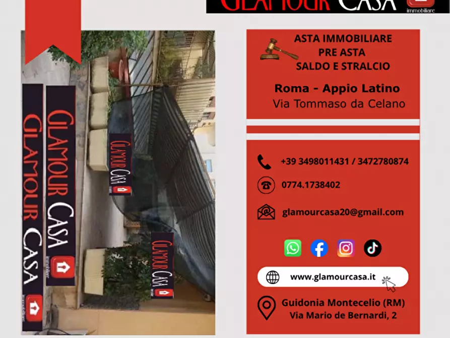Immagine 3 di Appartamento in vendita  in Via Tommaso da Celano a Roma