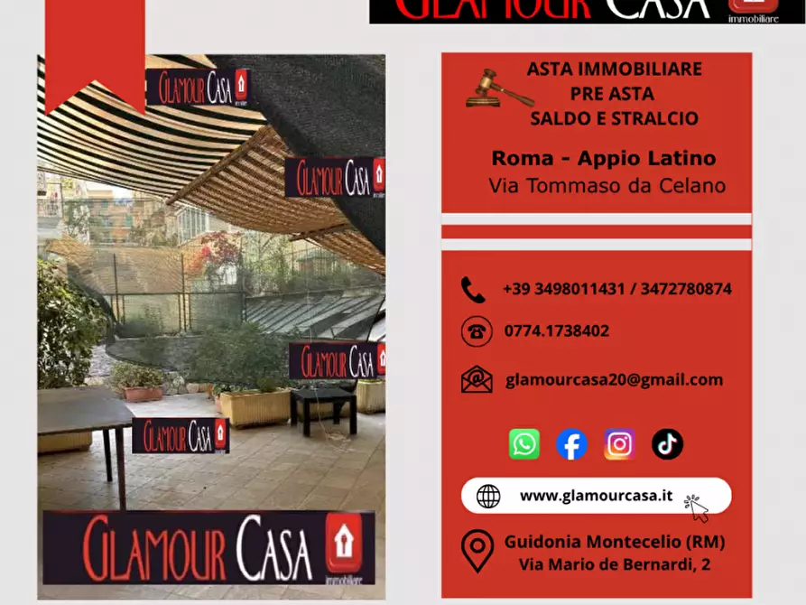 Immagine 4 di Appartamento in vendita  in Via Tommaso da Celano a Roma