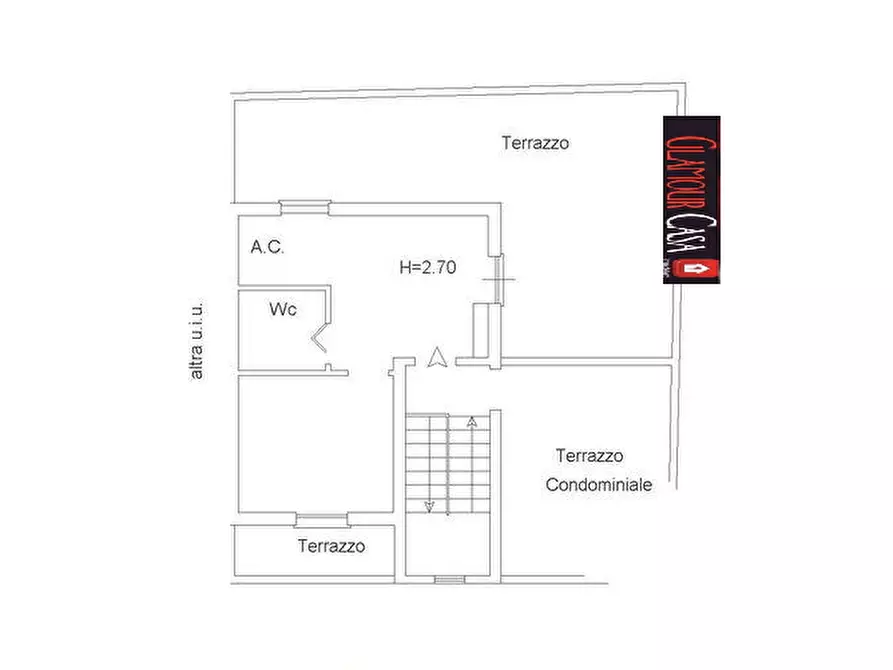 Immagine 25 di Appartamento in vendita  in Via dei Quintili a Roma