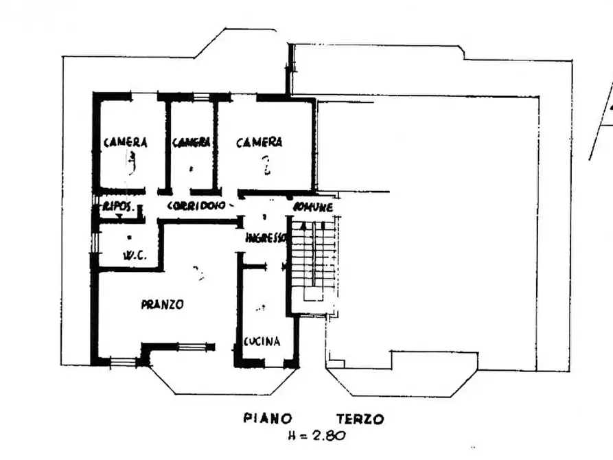 Immagine 15 di Appartamento in vendita  in Via Palestro a Padova