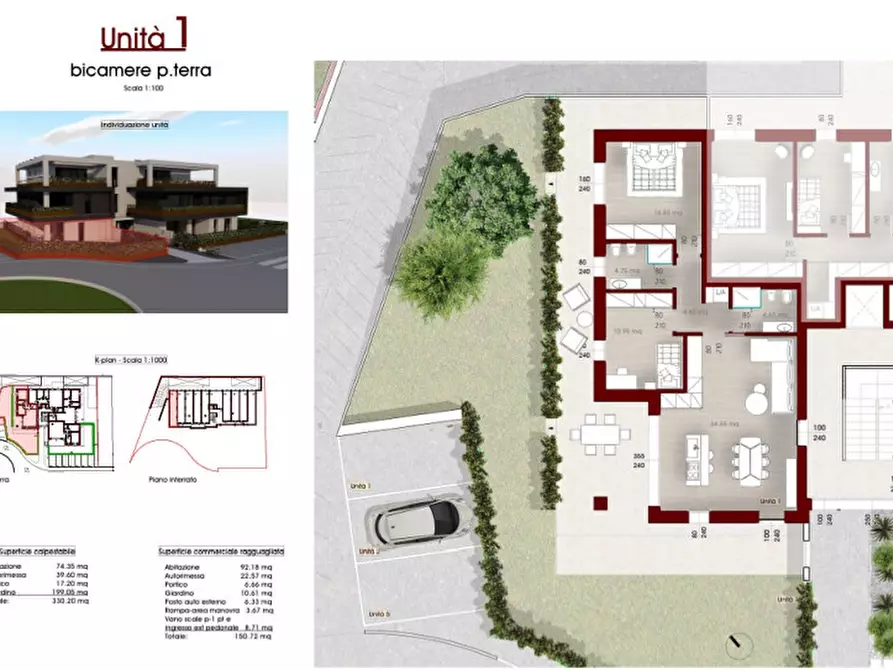 Immagine 2 di Appartamento in vendita  in Via Cappuccini thiene a Thiene