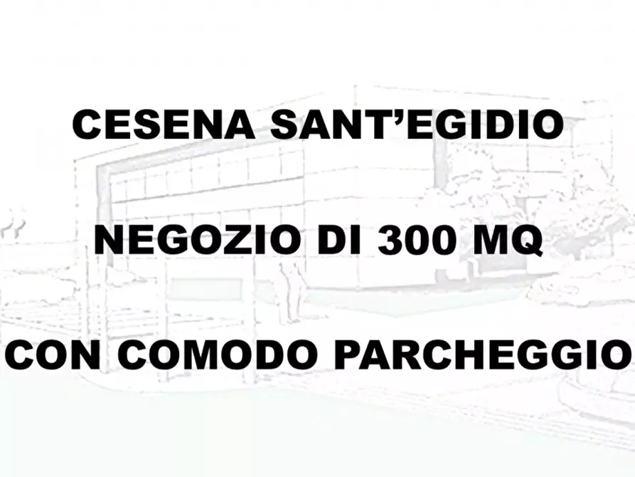 Immagine 1 di Negozio in affitto  in via romagna a Cesena