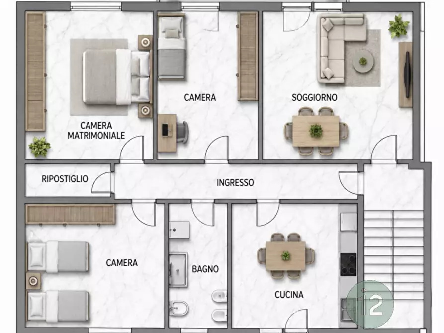 Immagine 29 di Appartamento in vendita  in Via Arnaldo Ghidoni a Correggio