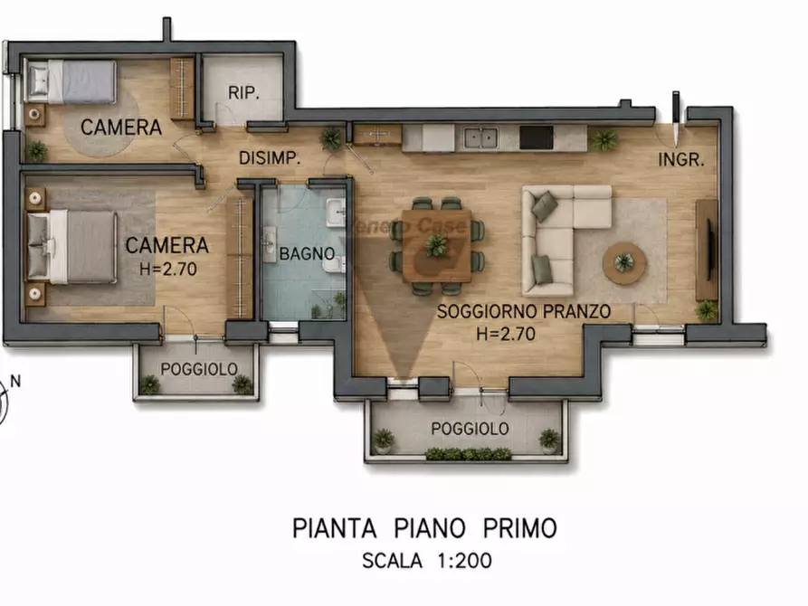 Immagine 19 di Appartamento in vendita  in Piazza del Mercato a Dolo