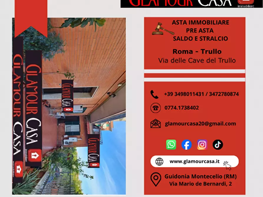 Immagine 5 di Appartamento in vendita  in Via delle Cave del Trullo a Roma