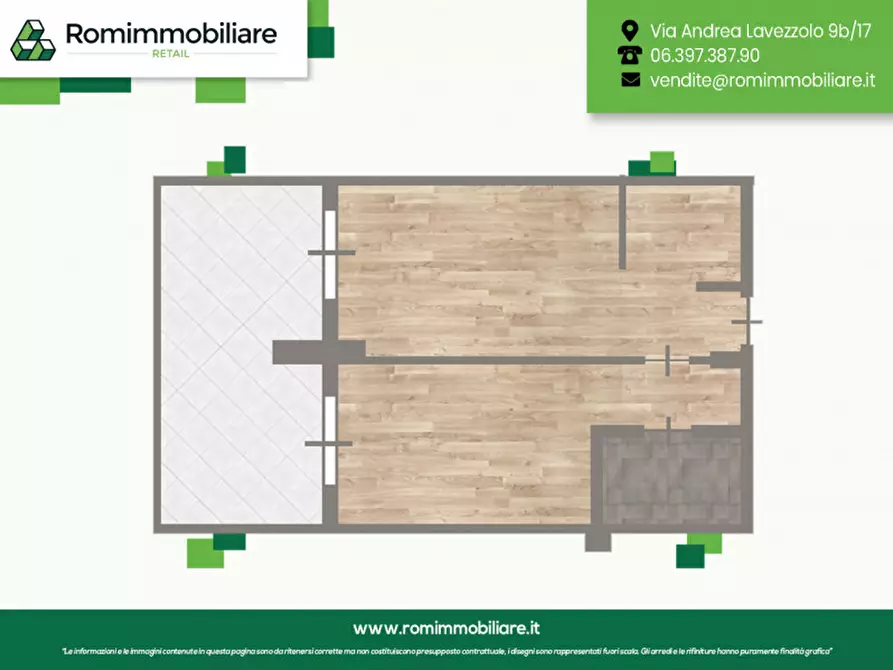 Immagine 15 di Appartamento in vendita  in Viale Leonida Tonelli a Roma