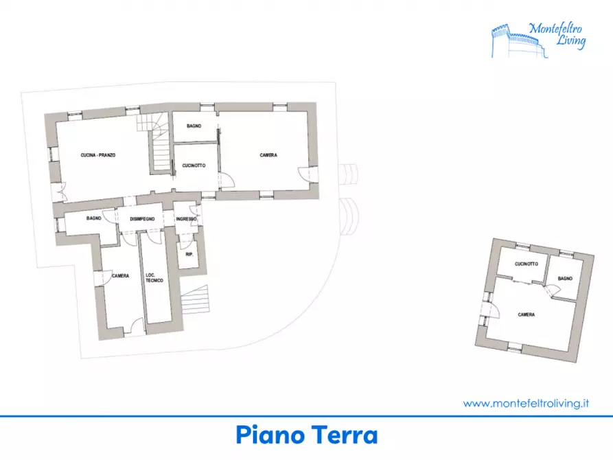 Immagine 42 di Rustico / casale in vendita  in Ca' Gnolo a Sassocorvaro Auditore