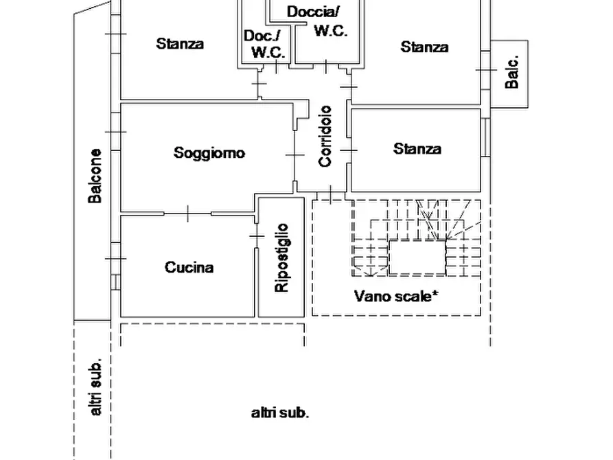Immagine 29 di Appartamento in vendita  in Enrico-Toti-Straße - Via E. Toti a Merano .Meran.