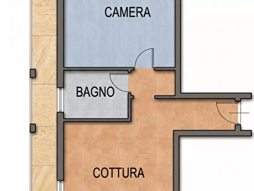 Immagine 14 di Appartamento in vendita  in VICOLO NICOLO' PAGANINI n. 11 a Camposampiero