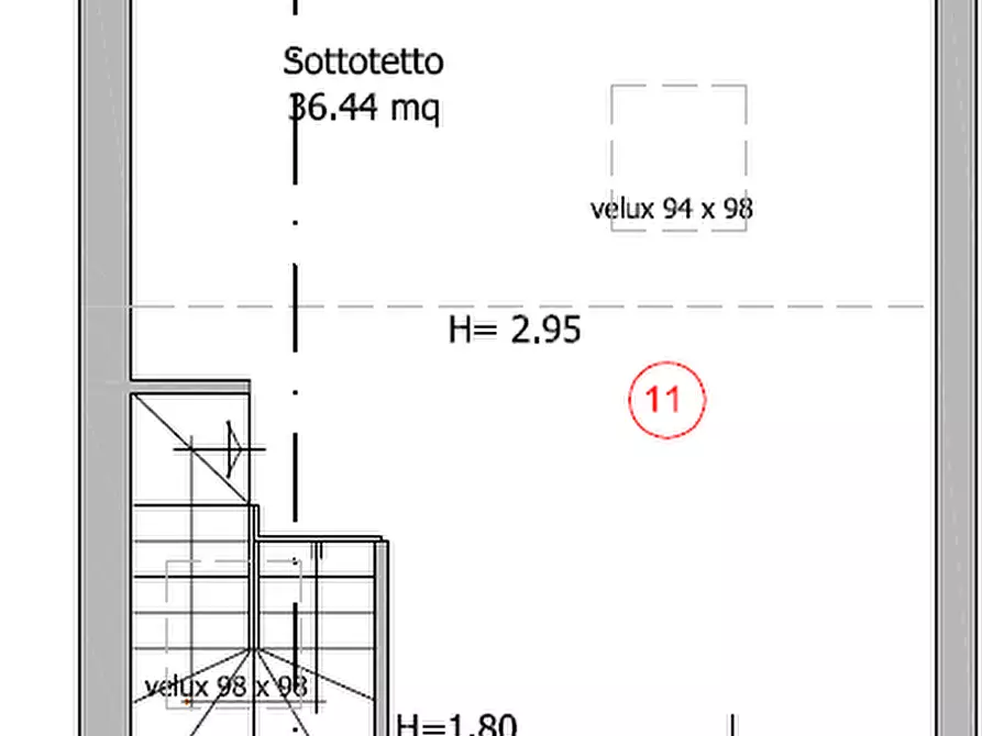 Immagine 17 di Villetta a schiera in vendita  in Via Ex Dogana a Cento