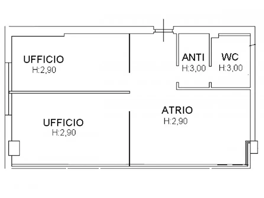 Immagine 6 di Ufficio in affitto  in via romagna a Cesena