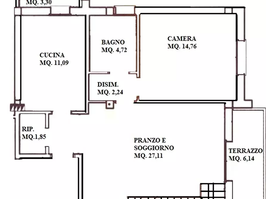Immagine 16 di Appartamento in vendita  in via aldo moro a Pontelongo