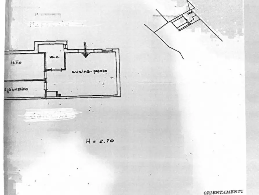 Immagine 2 di Appartamento in vendita  in Via Oggianu a Posada