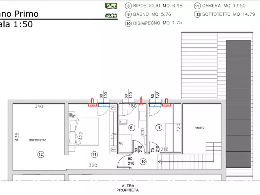 Immagine 21 di Casa bifamiliare in vendita  in Via Piave a Ponte San Nicolò