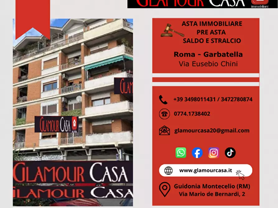 Immagine 1 di Appartamento in vendita  in Via Eusebio Chini a Roma