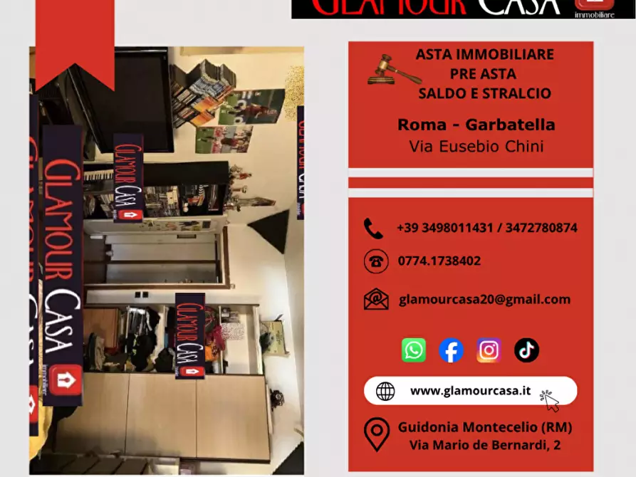 Immagine 3 di Appartamento in vendita  in Via Eusebio Chini a Roma