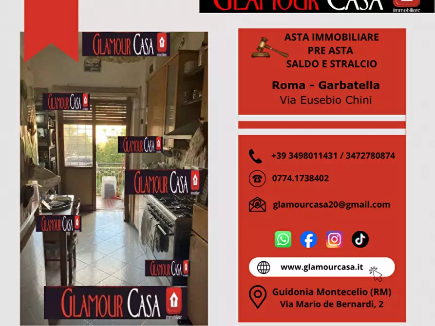 Immagine 4 di Appartamento in vendita  in Via Eusebio Chini a Roma