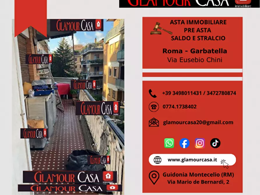 Immagine 5 di Appartamento in vendita  in Via Eusebio Chini a Roma