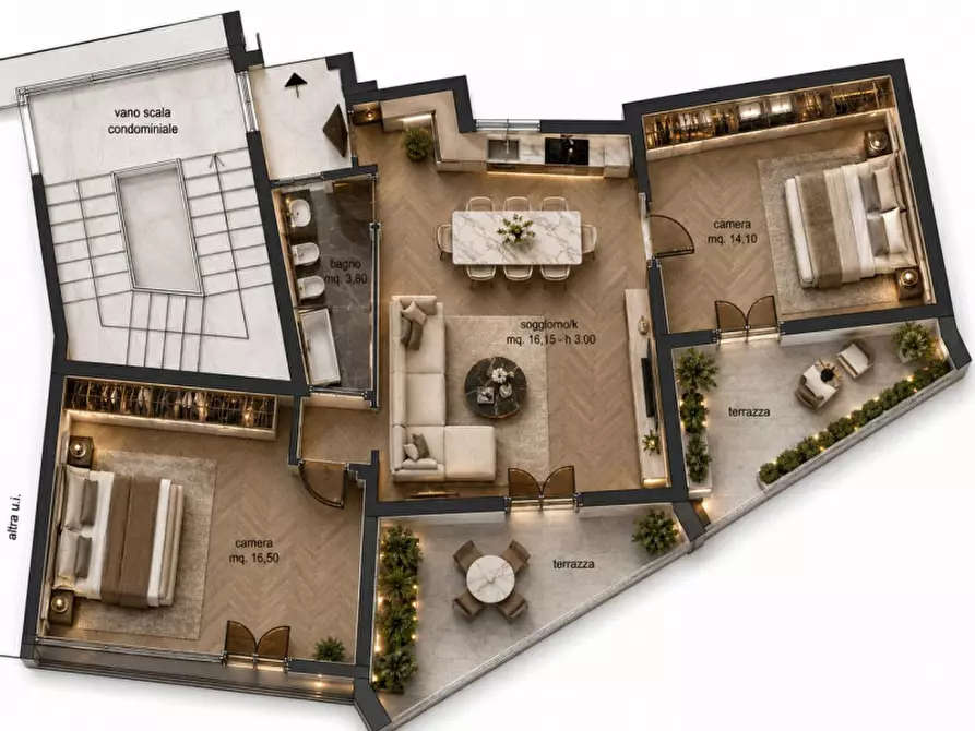Immagine 1 di Appartamento in vendita  in via dei menabuoi 2 a Firenze