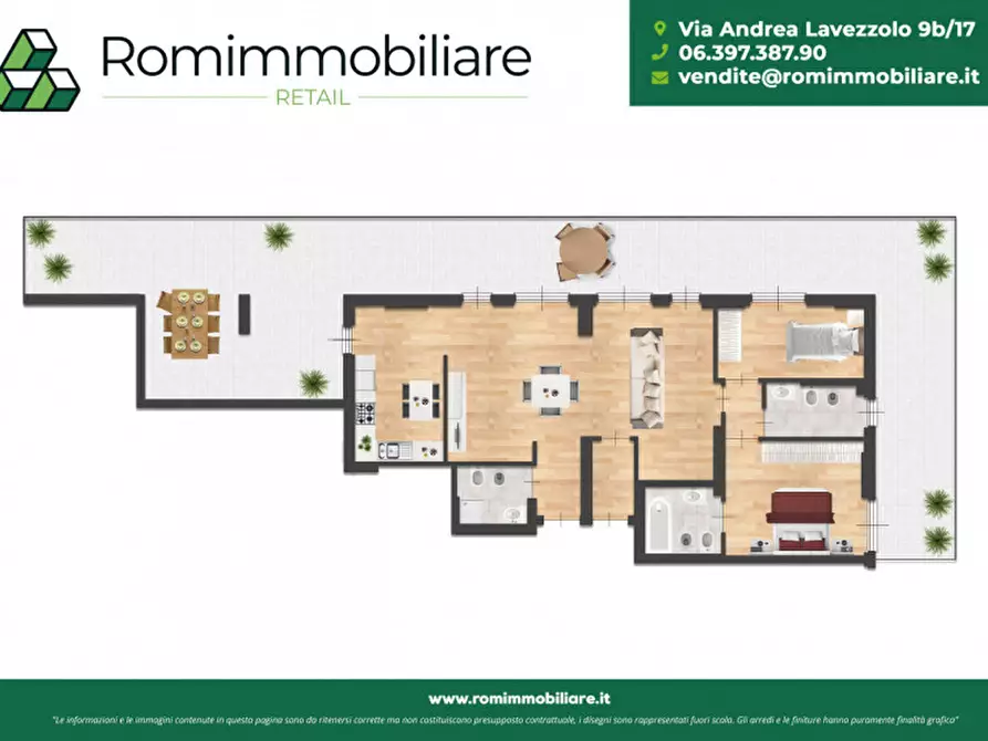 Immagine 1 di Appartamento in vendita  in Via Giovanni Lampariello a Roma