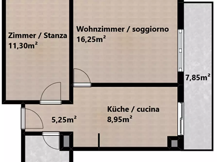 Immagine 17 di Appartamento in vendita  in Giacomo-Leopardi-Straße - Via G. Leopardi a Merano .Meran.