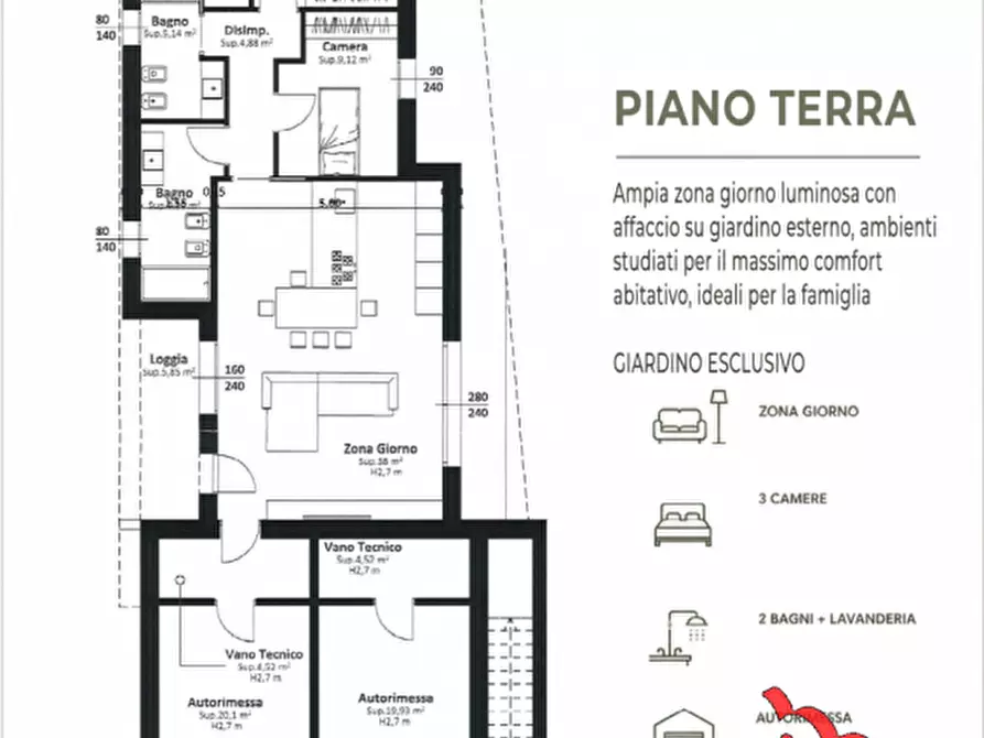 Immagine 9 di Appartamento in vendita  in via friuli a Martellago