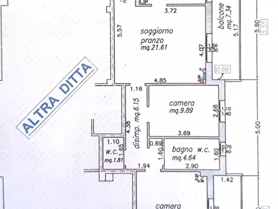Immagine 13 di Appartamento in vendita  in viale Viareggio a Riccione