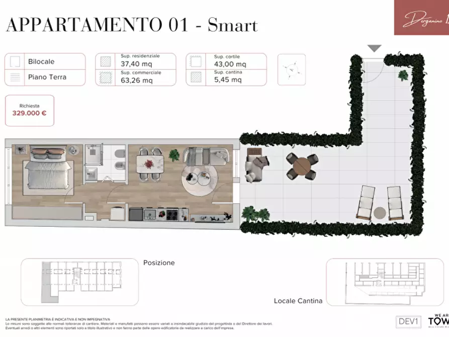 Immagine 15 di Appartamento in vendita  in Via Derganino 17 a Milano
