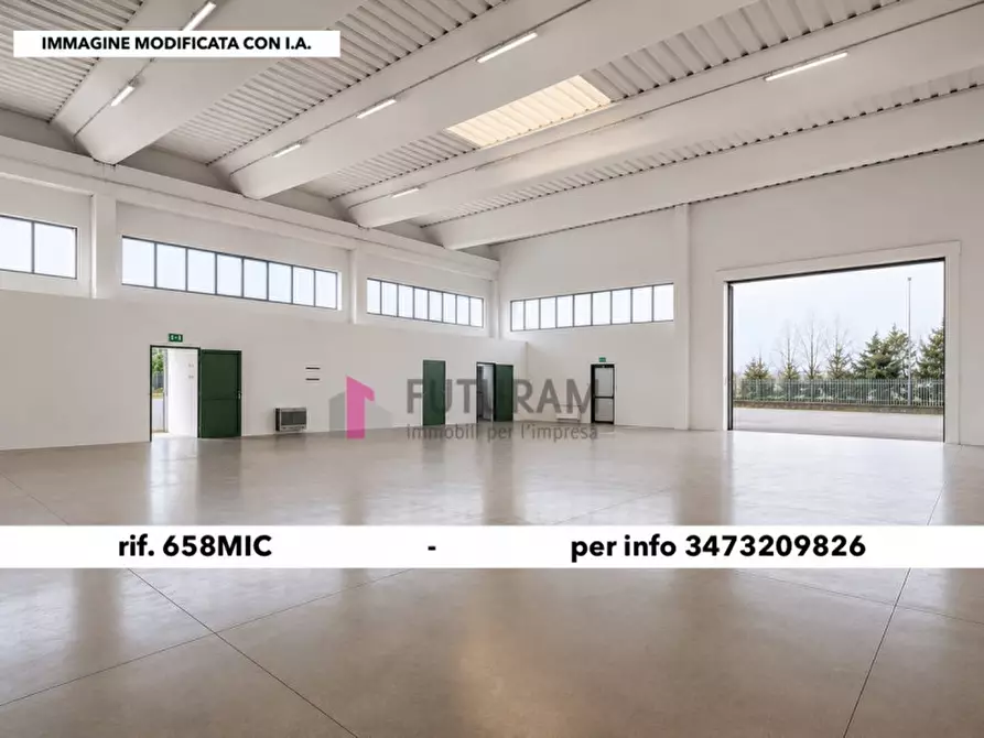Immagine 1 di Capannone industriale in affitto  in Via dell'Artigianato a San Giorgio In Bosco