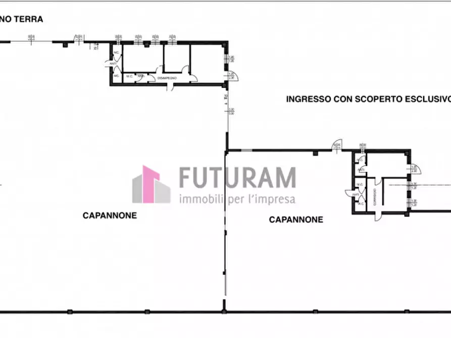 Immagine 6 di Capannone industriale in affitto  in Via dell'Artigianato a San Giorgio In Bosco