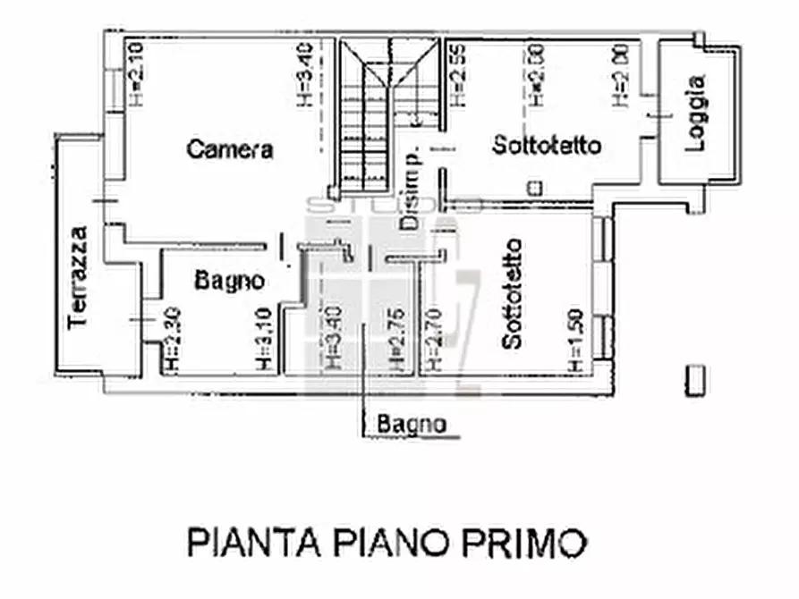 Immagine 14 di Casa bifamiliare in vendita  in Via Rana a Loreggia