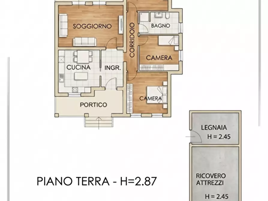 Immagine 17 di Casa bifamiliare in vendita  in Via Ca' Bianca a Cartura