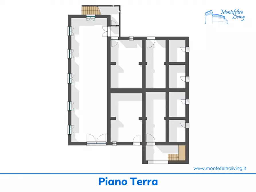 Immagine 16 di Rustico / casale in vendita  in Strada Fontetta a Cagli