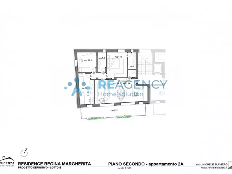 Immagine 16 di Appartamento in vendita  in viale regina margherita a Valdagno