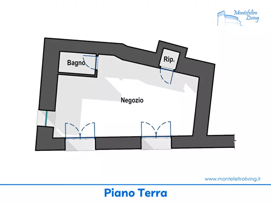 Immagine 20 di Appartamento in vendita  in Via Roma a Carpegna