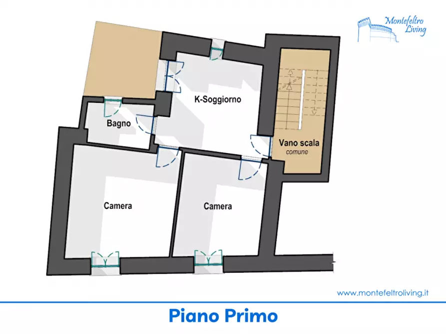 Immagine 21 di Appartamento in vendita  in Via Roma a Carpegna