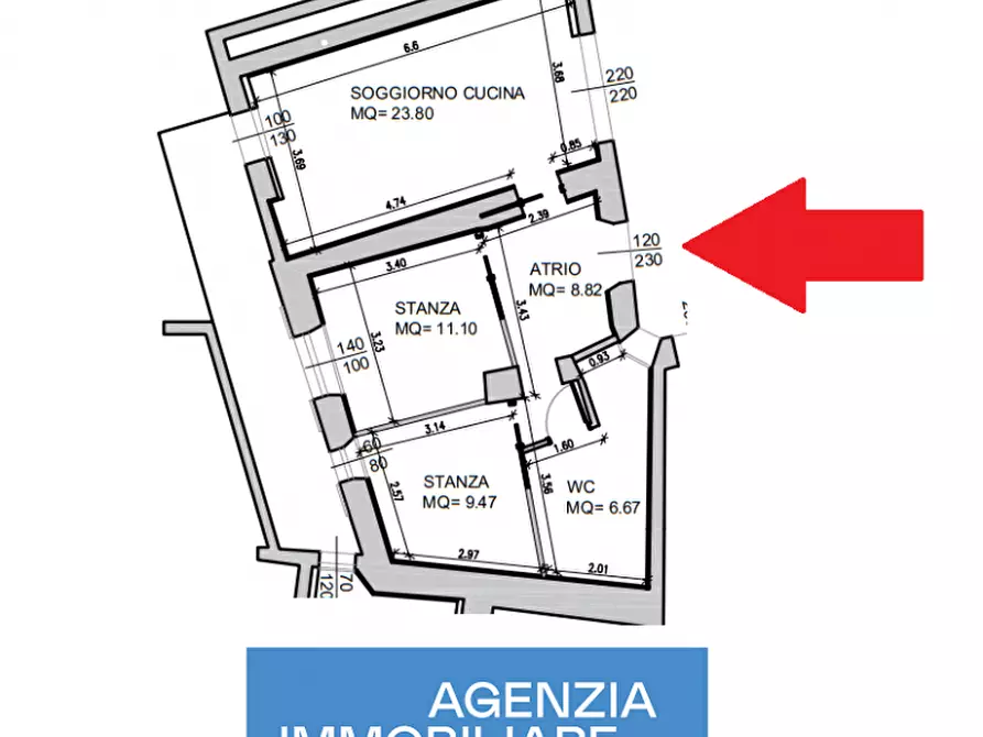 Immagine 17 di Appartamento in vendita  a Predaia