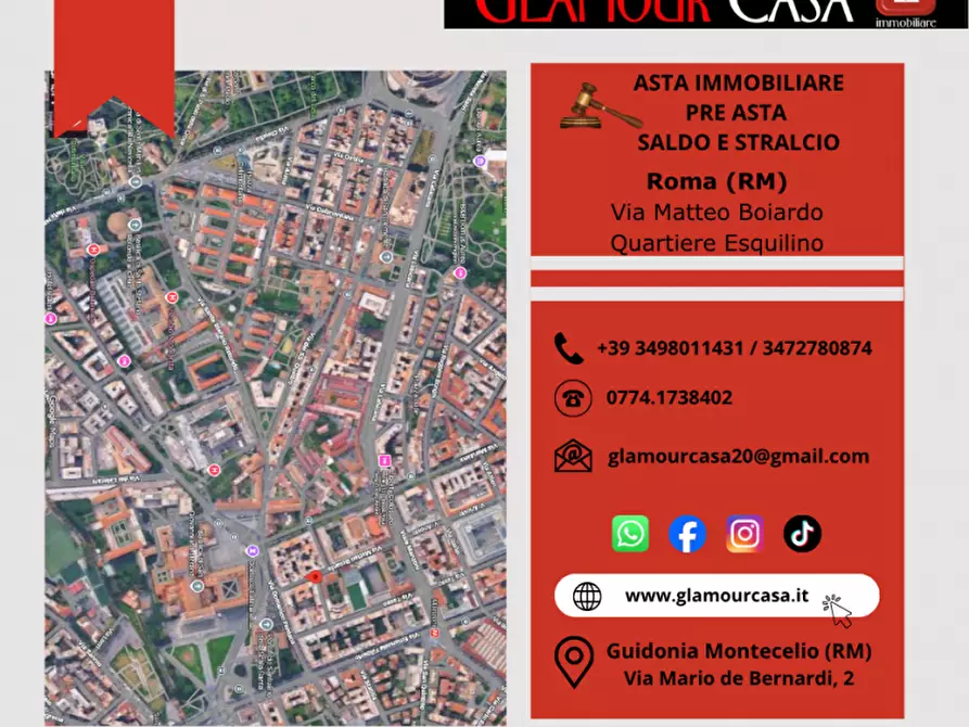 Immagine 6 di Appartamento in vendita  in Via Matteo Boiardo a Roma