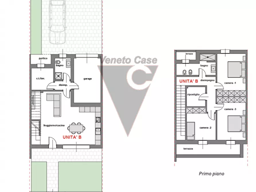 Immagine 8 di Casa quadrifamiliare in vendita  a Codevigo