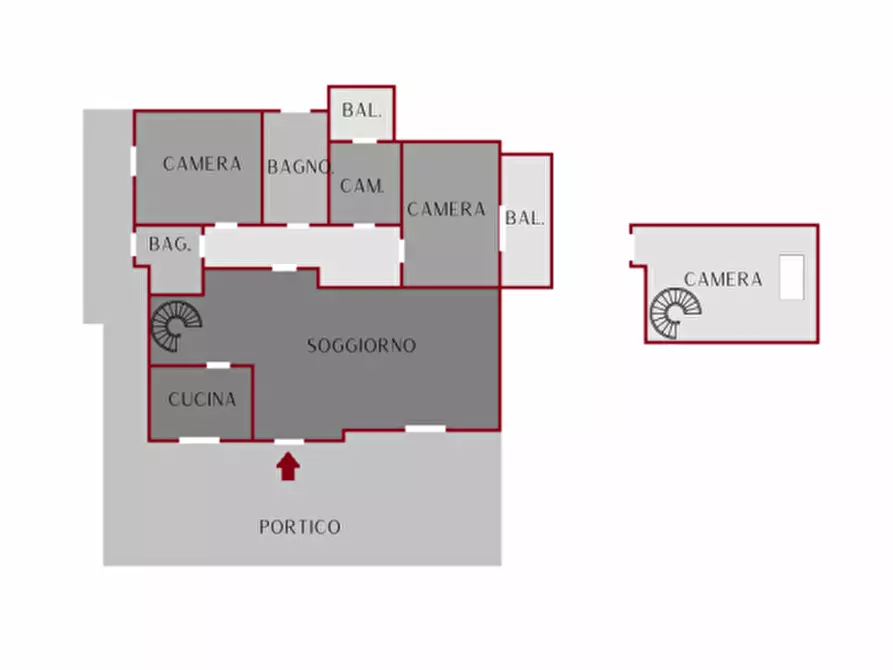 Immagine 24 di Casa indipendente in vendita  in via montegrado a Gemmano