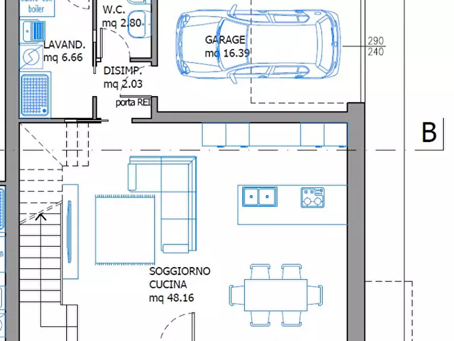 Immagine 11 di Casa bifamiliare in vendita  in VIA GIORGIONE a Loreggia