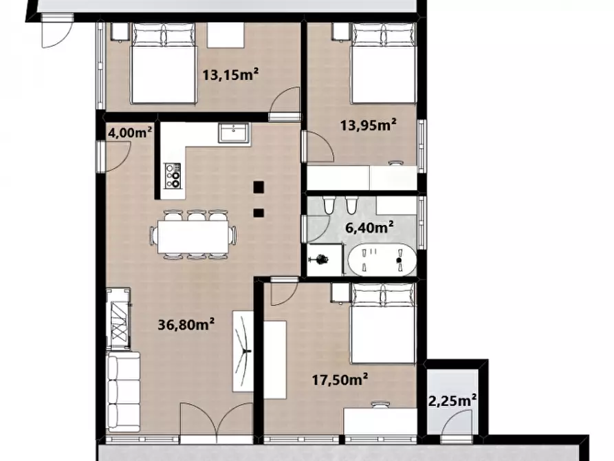 Immagine 20 di Appartamento in vendita  in Neunerweg - Via Neuner a Bressanone .Brixen.