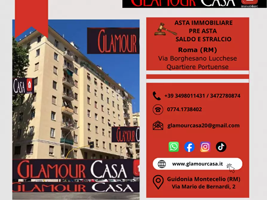 Immagine 1 di Appartamento in vendita  in Via Borghesano Lucchese a Roma