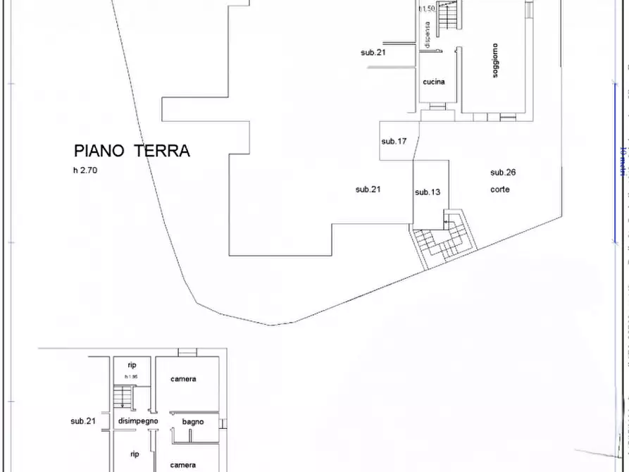 Immagine 10 di Villetta a schiera in vendita  a Sinalunga