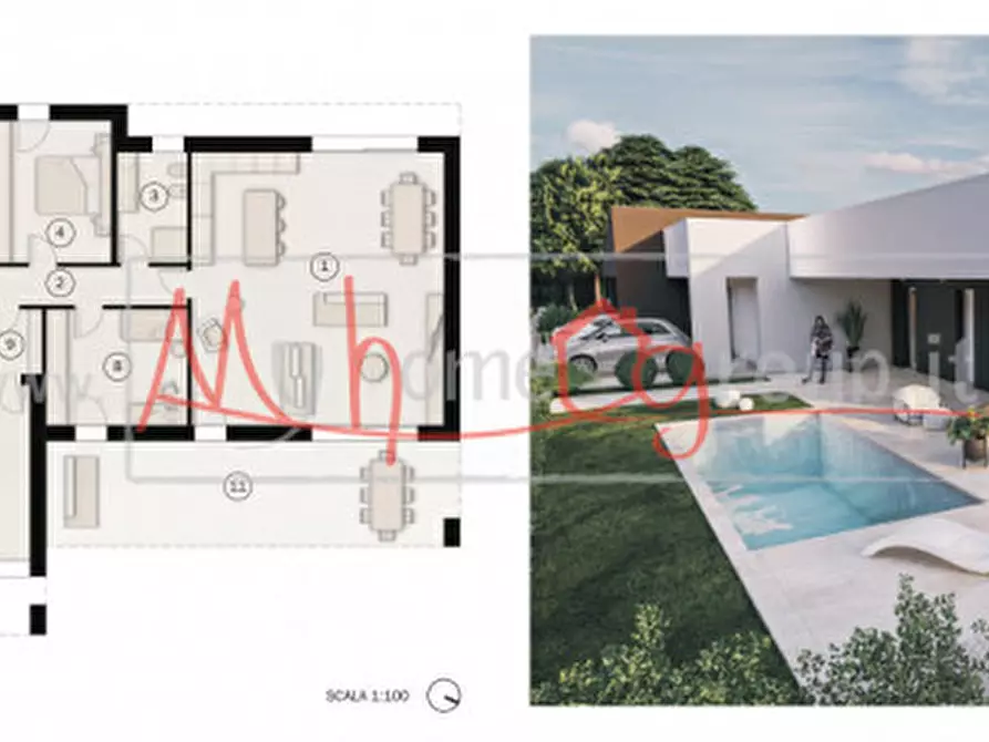 Immagine 9 di Villa in vendita  a Teolo