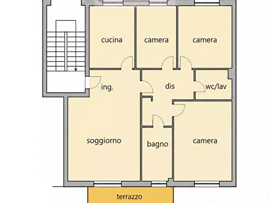 Immagine 21 di Appartamento in vendita  in Via A. Moro a Quarto D'altino