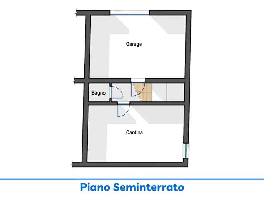 Immagine 19 di Villetta a schiera in vendita  in Via Leonardo da Vinci a Acqualagna