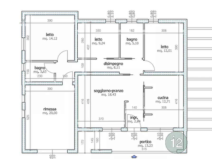Immagine 8 di Casa indipendente in vendita  in Via per San Felice a Camposanto