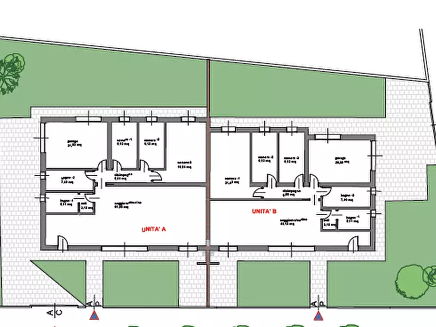 Immagine 5 di Casa bifamiliare in vendita  a Brugine