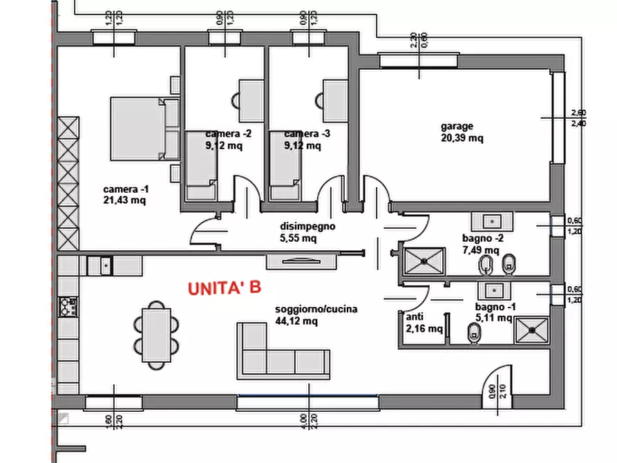 Immagine 7 di Casa bifamiliare in vendita  a Brugine